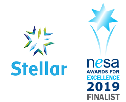 Stellar and NESA logos
